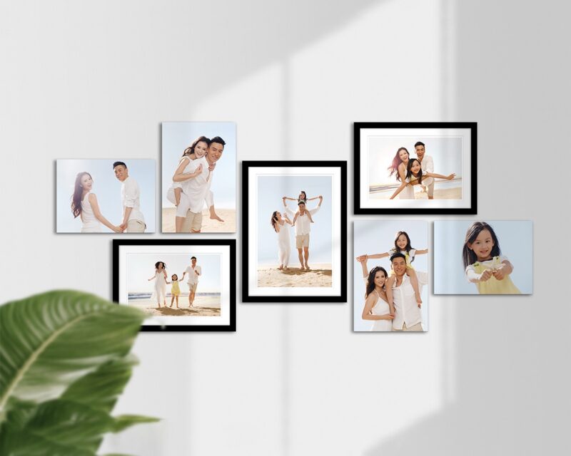7-pc Canvas Frame Cluster_family portrait_1