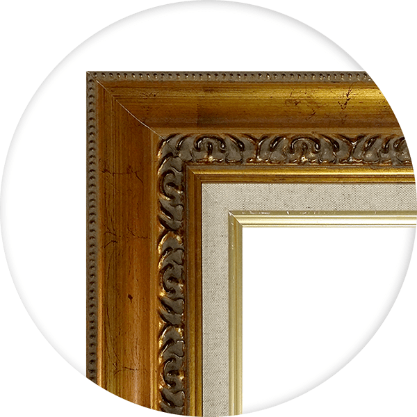 Big Gold Frame with Liner